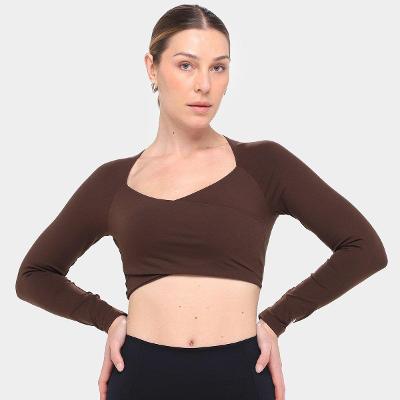 Camiseta Manga Longa Fila Tough Gym Feminina