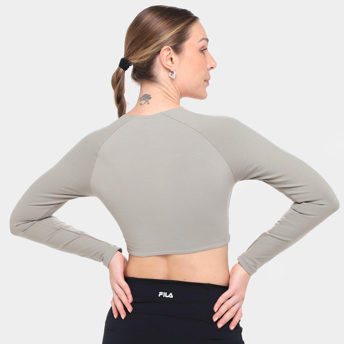 Camiseta Manga Longa Fila Tough Gym Feminina - 2