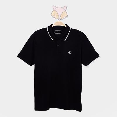 Camisa Polo Infantil Calvin Klein Menino