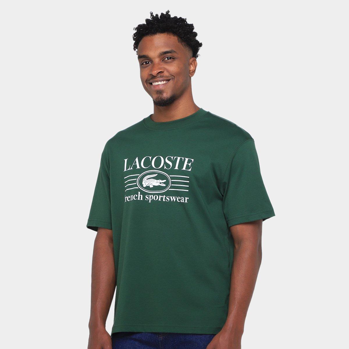 Camiseta Lacoste Básica Masculina - 1