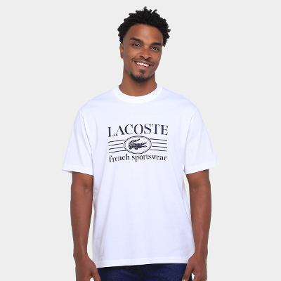 Camiseta Lacoste Básica Masculina