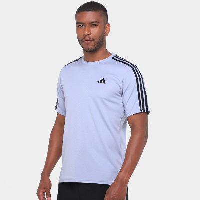 Camiseta Adidas Essentiasl 3 Listras Masculina