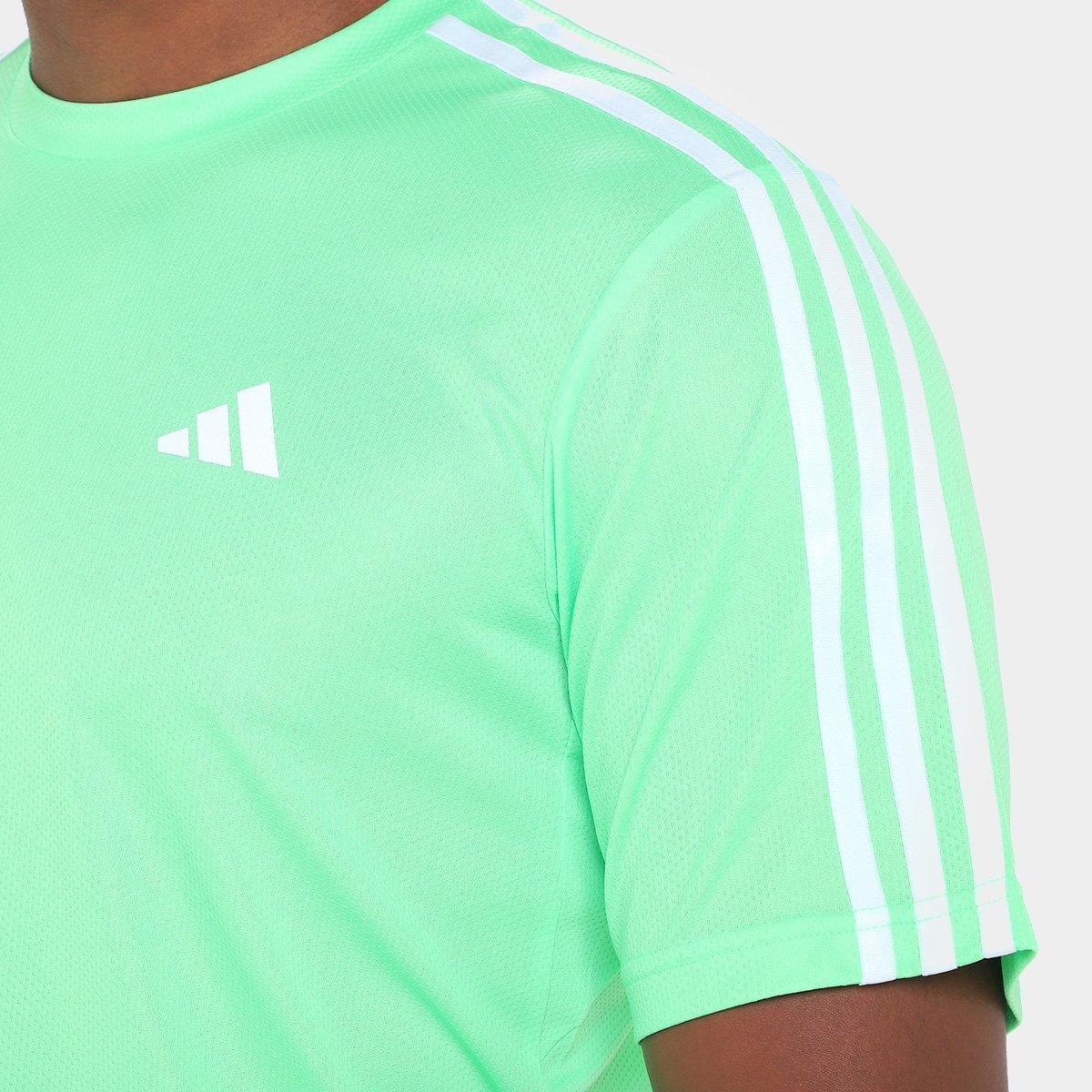 Camiseta Adidas Essentiasl 3 Listras Masculina - 3
