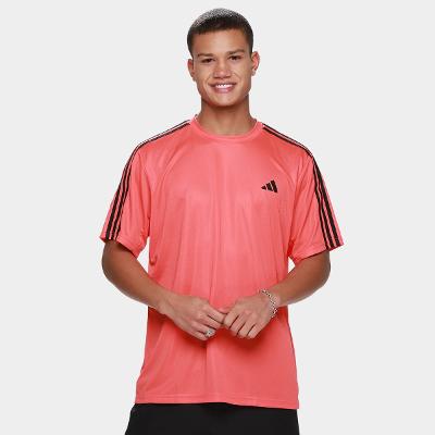 Camiseta Adidas Essentiasl 3 Listras Masculina