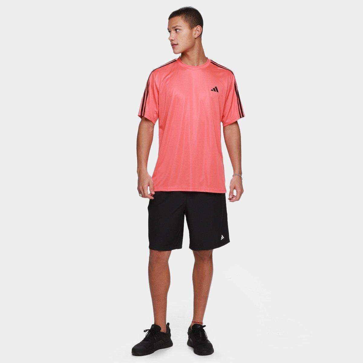 Camiseta Adidas Essentiasl 3 Listras Masculina - 4