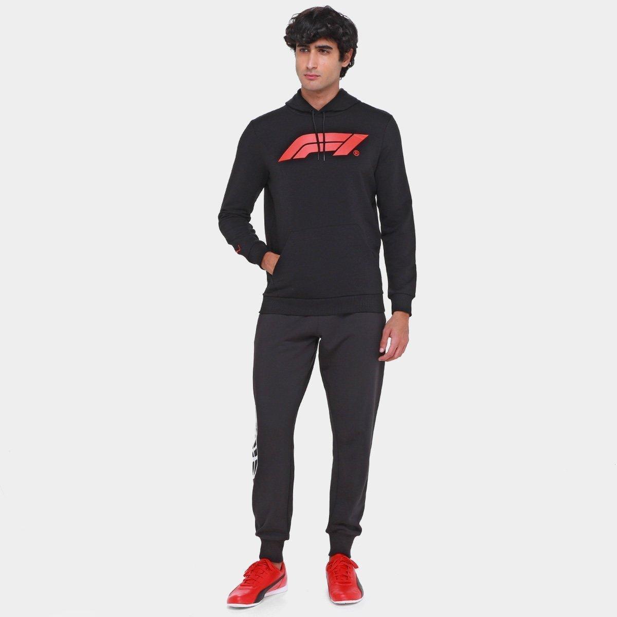 Moletom Com Capuz Puma F1 ESS Masculino - 4