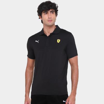 Camisa Polo Puma Ferrari Race Cloudspun Masculina