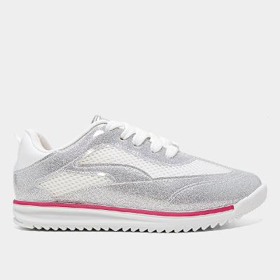 Tênis Infantil Molekinha Jogging Brilho Menina
