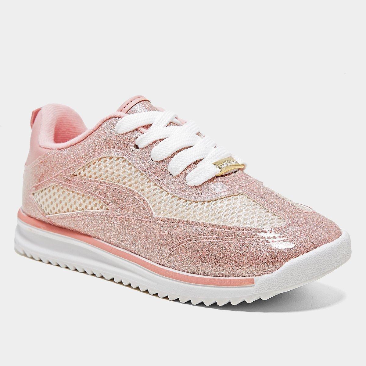 Tênis Infantil Molekinha Jogging Brilho Menina - 2