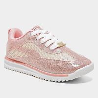 Tênis Infantil Molekinha Jogging Brilho Menina - 2
