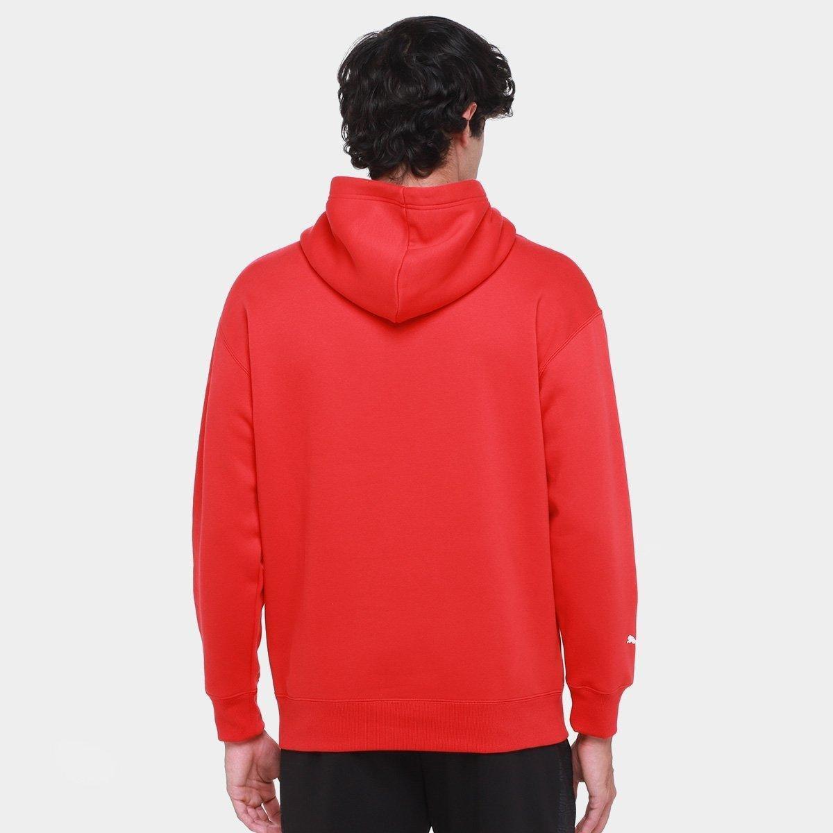 Moletom Com Capuz Puma Ferrari Race Big Shield Masculino - 2