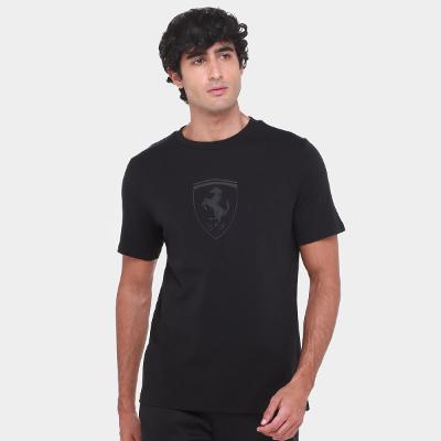 Camiseta Puma Ferrari Race Big Shield Tonal Masculina