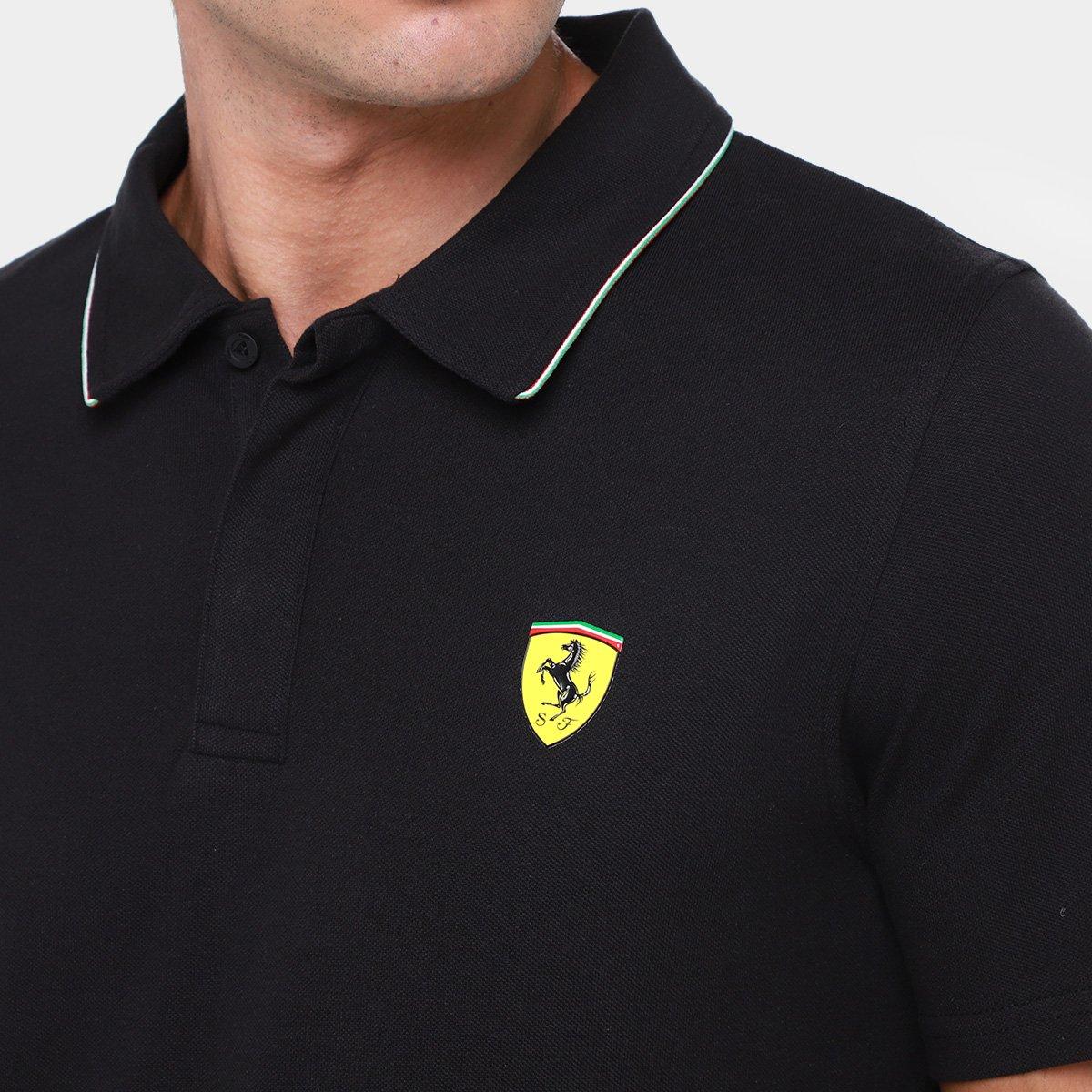 Camisa Polo Puma Ferrari Race Masculina - 3