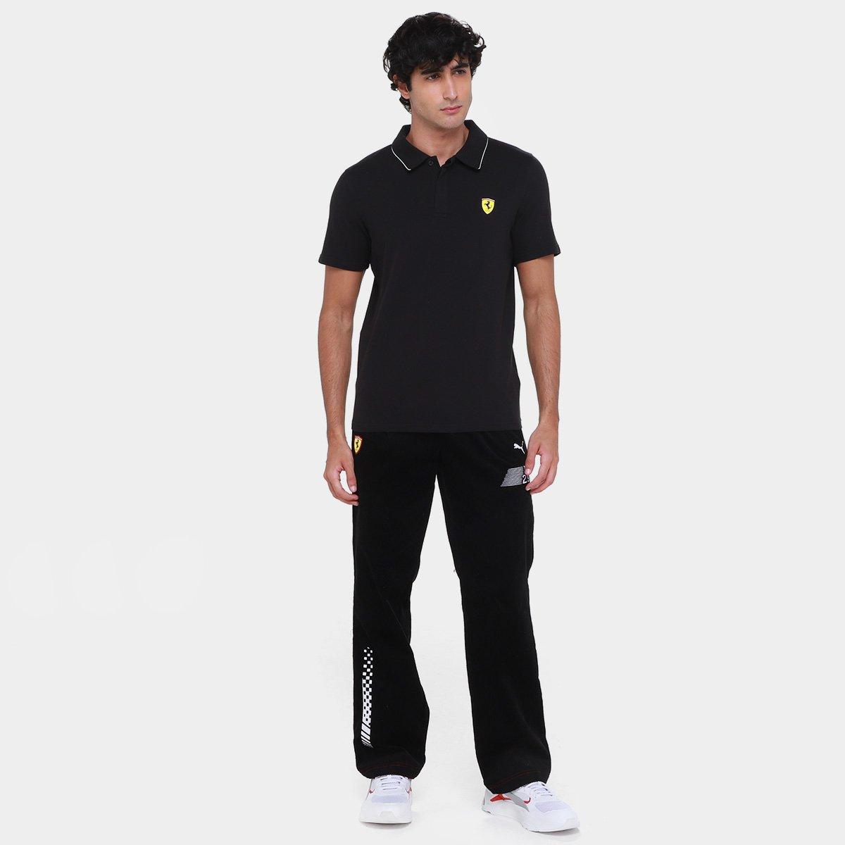Camisa Polo Puma Ferrari Race Masculina - 4