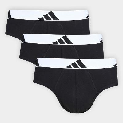 Kit Cueca Slip Adidas Cavada 3 Peças