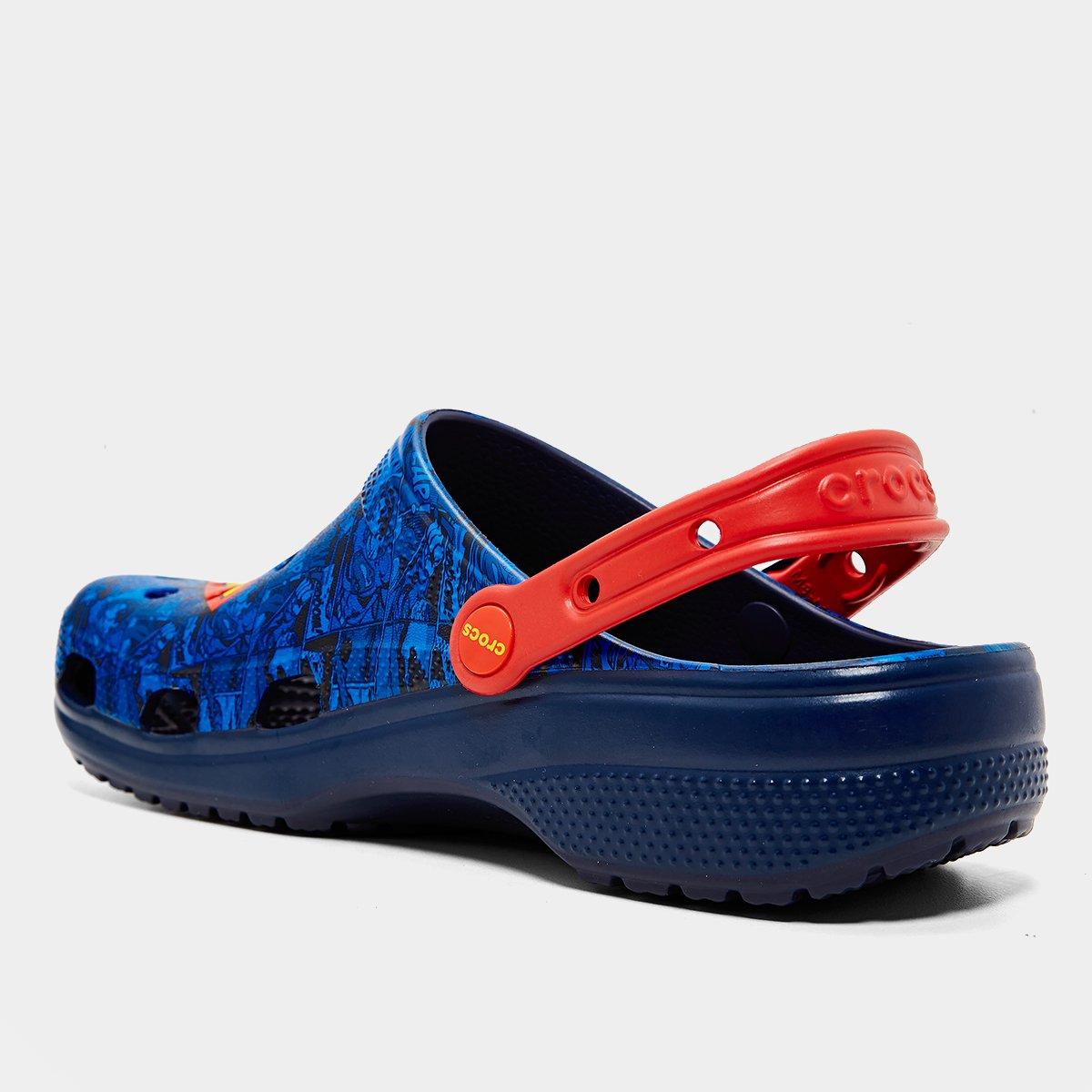 Sandália Crocs Superman Classic Clog Masculina - 3