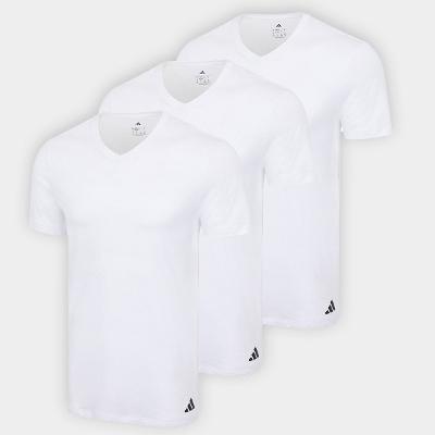 Kit Camiseta Adidas C/3 Peças Masculino