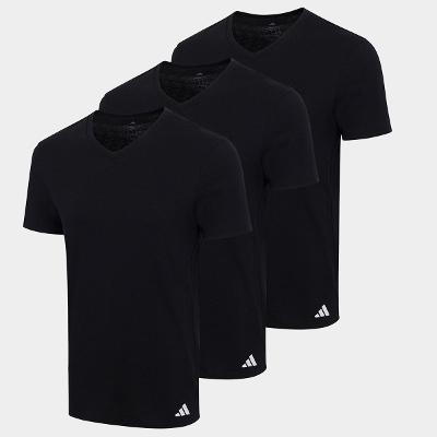 Kit Camiseta Adidas C/3 Peças Masculino