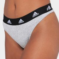 Kit Calcinha Adidas Fio Dental 3 Peças