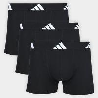 Kit Cueca Boxer Adidas  3 Peças - 1