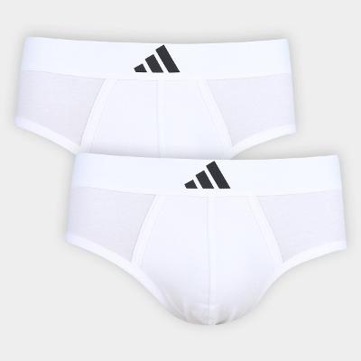 Kit Cueca Slip Adidas Cavada 2 Peças