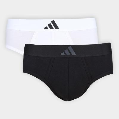 Kit Cueca Slip Adidas Cavada 2 Peças