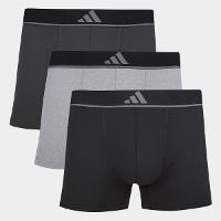 Kit Cueca Boxer Adidas 3 Peças - 1