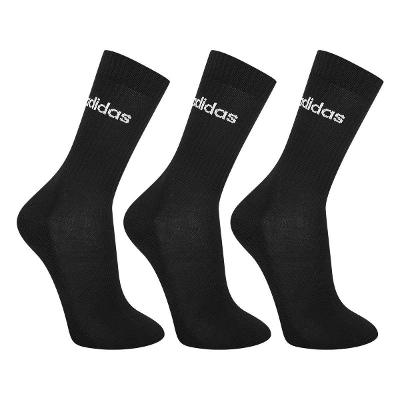 Kit Meia Adidas Cano Alto Com 3 Pares