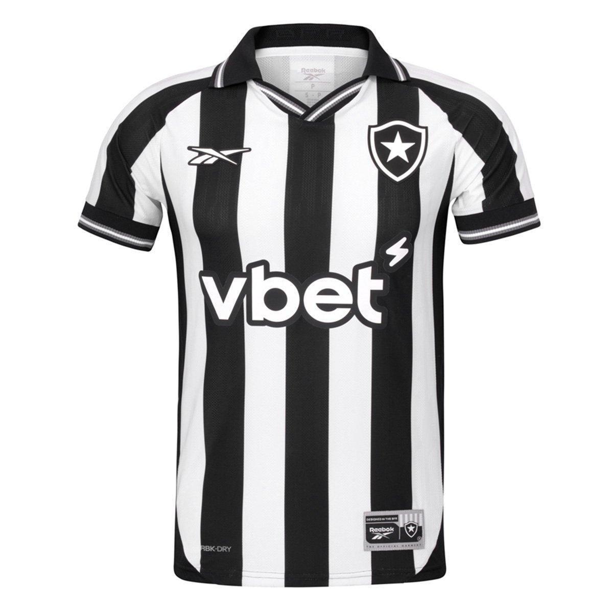 Camisa Botafogo I 25/26 s/n Torcedor Reebok Masculina - 1