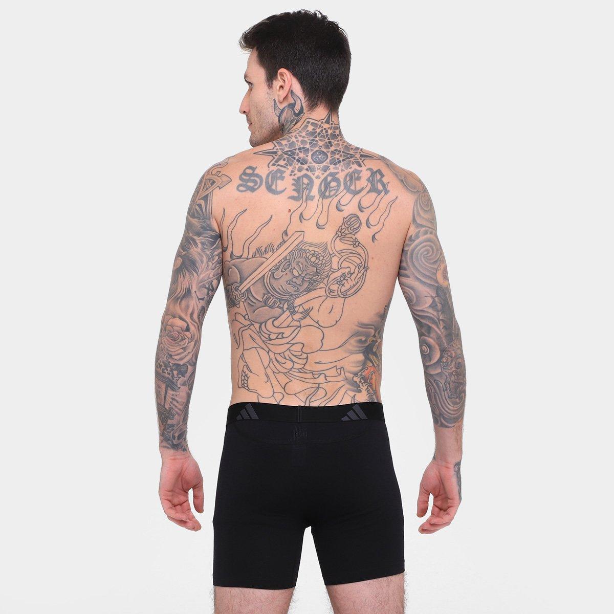 Kit Cueca Boxer Ergonômica Adidas 2 Peças - 3