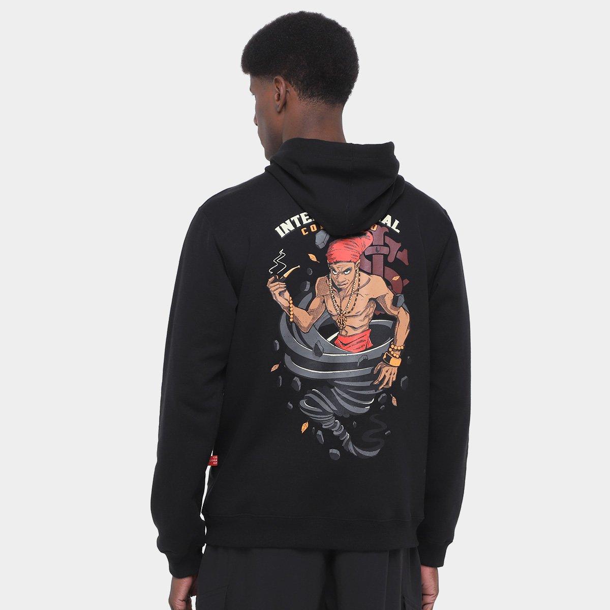 Moletom Com Capuz Internacional Masculino - 2