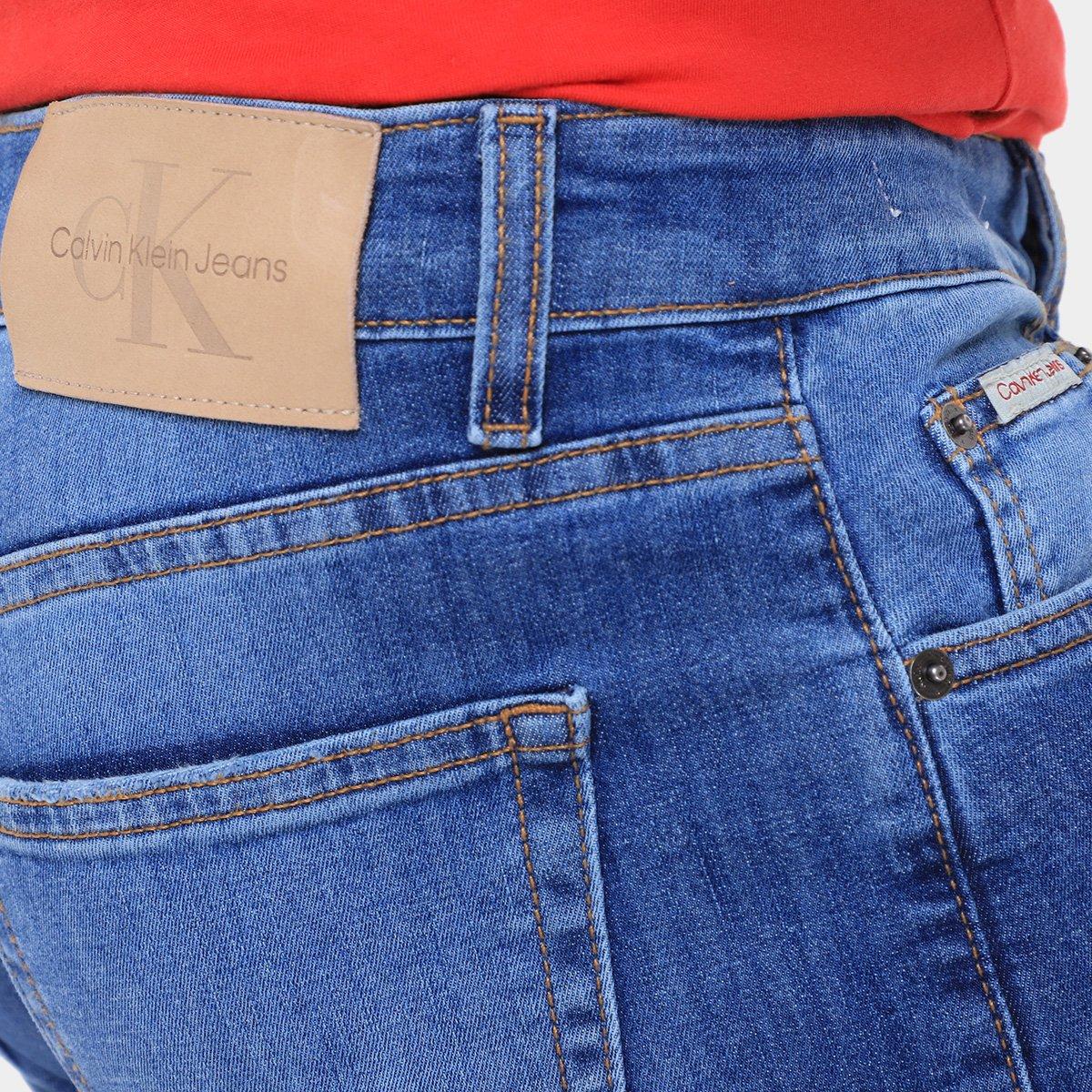Calça Jeans Calvin Klein Slim 5 Pockets Masculina - 3