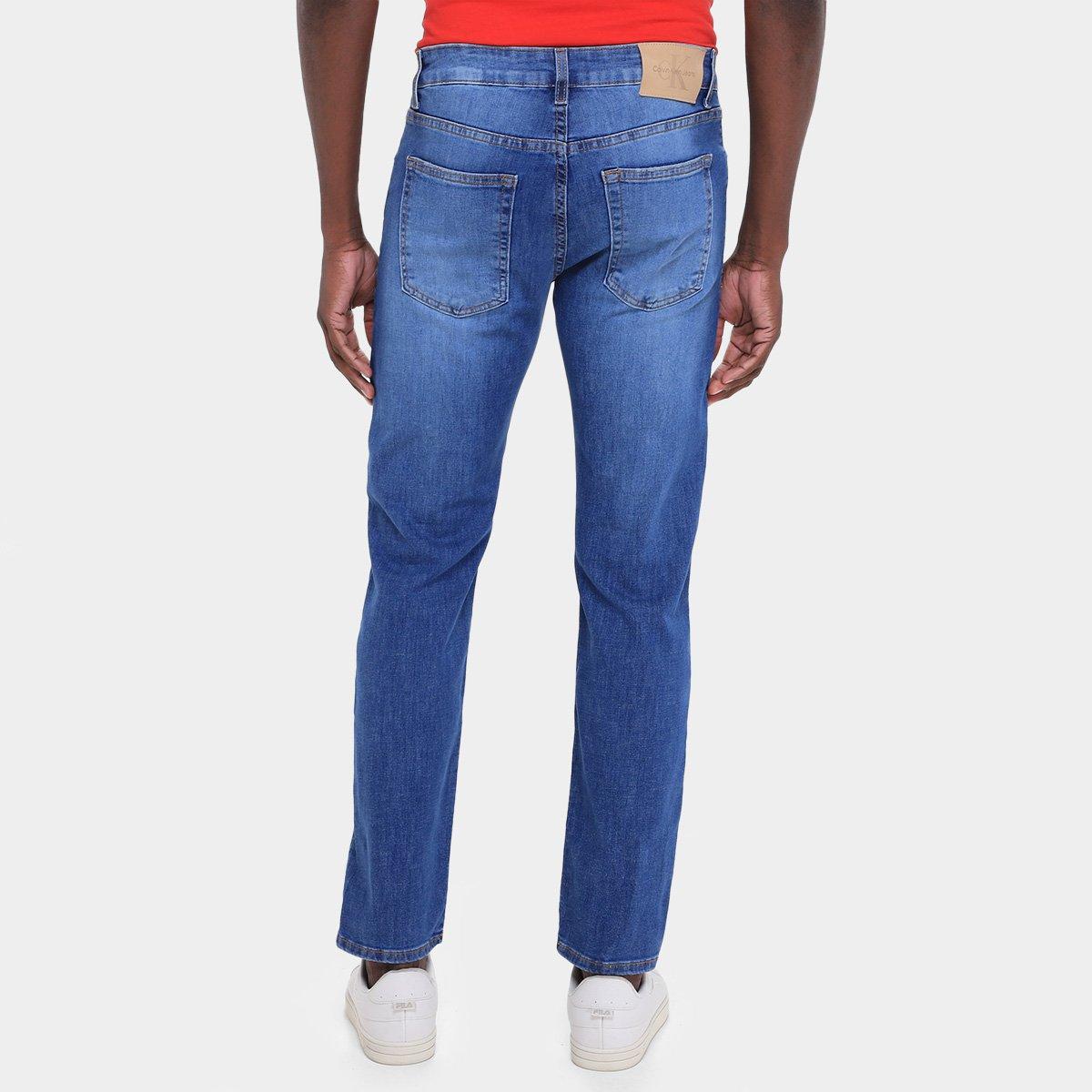 Calça Jeans Calvin Klein Slim 5 Pockets Masculina - 2