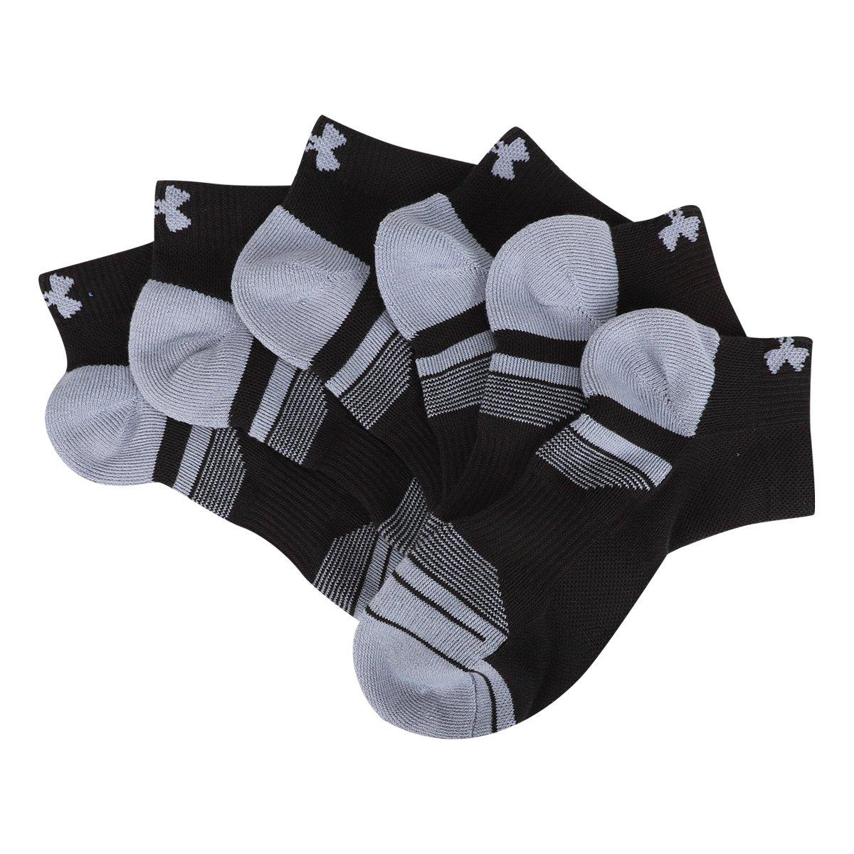 Kit Meia Under Armour Perf Tech C/ 6 Pares - 3