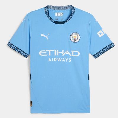 Camisa Manchester City Home 24/25 s/nº Torcedor Puma Masculina
