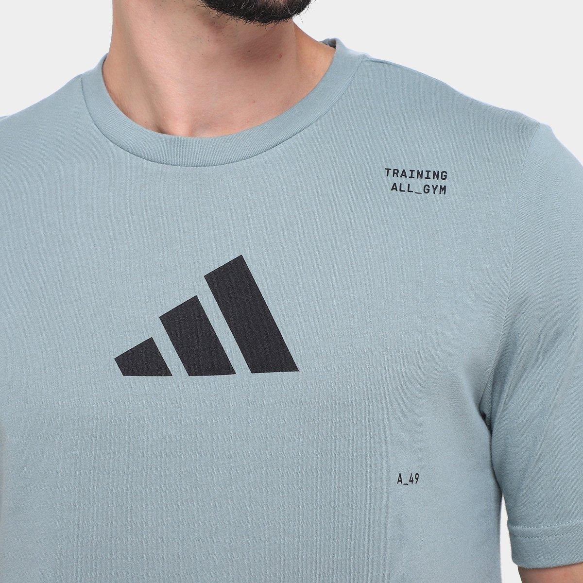 Camiseta Adidas Treino Gráfica Masculina - 3