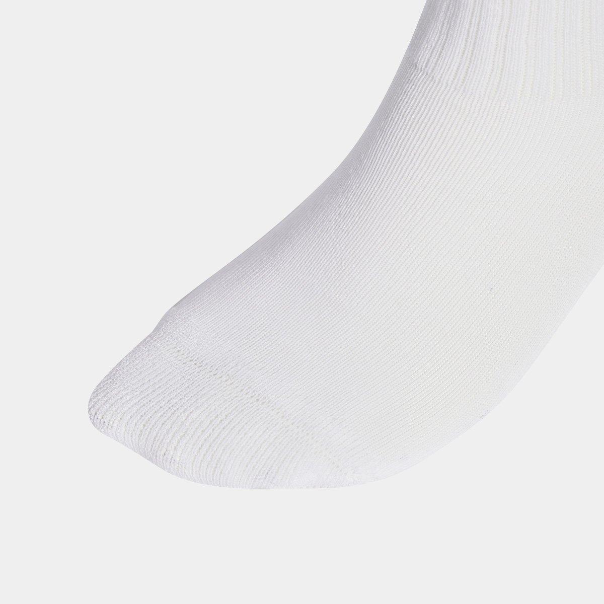 Meia Infantil Adidas Lin Crw Com 3 Pares - 3