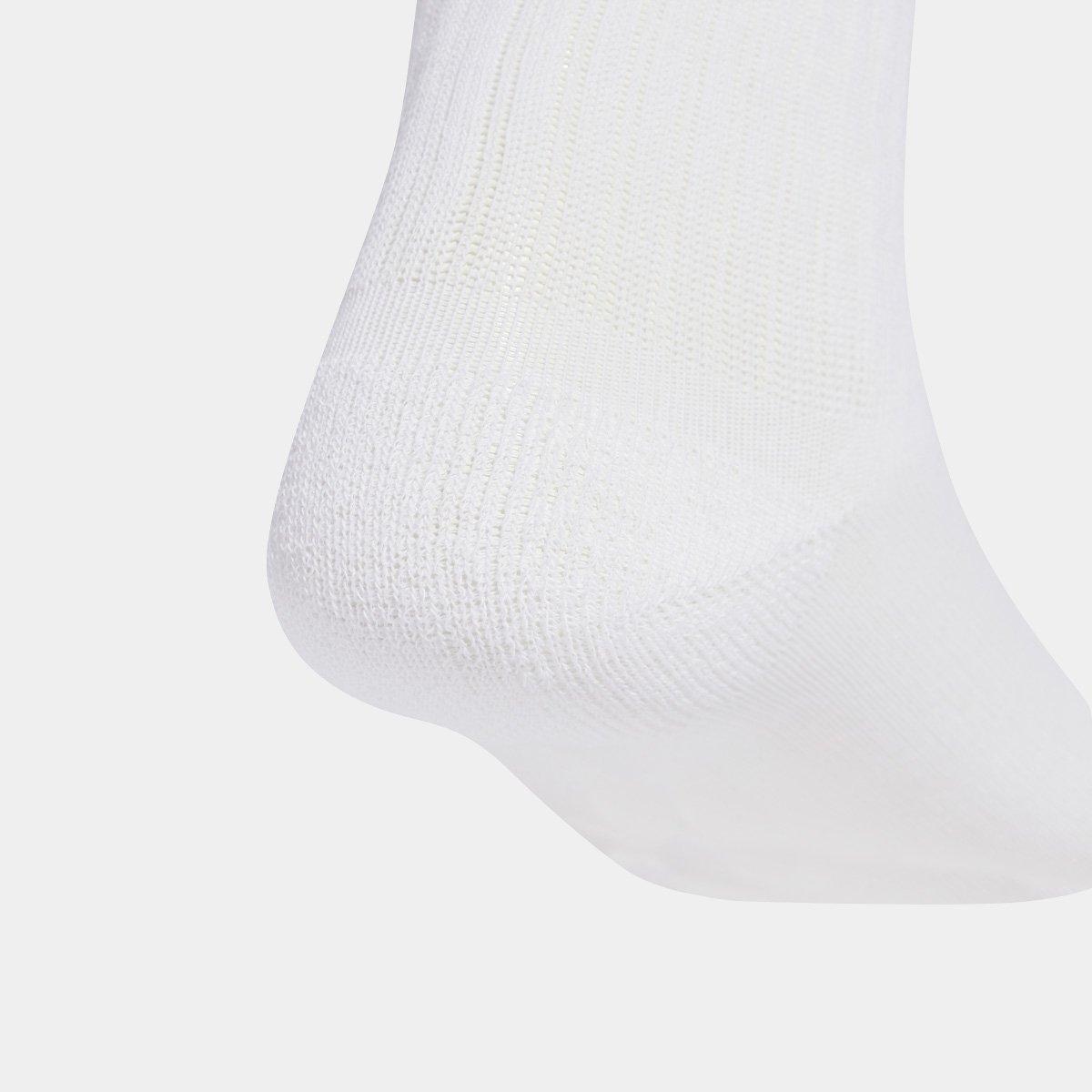 Meia Infantil Adidas Lin Crw Com 3 Pares - 4