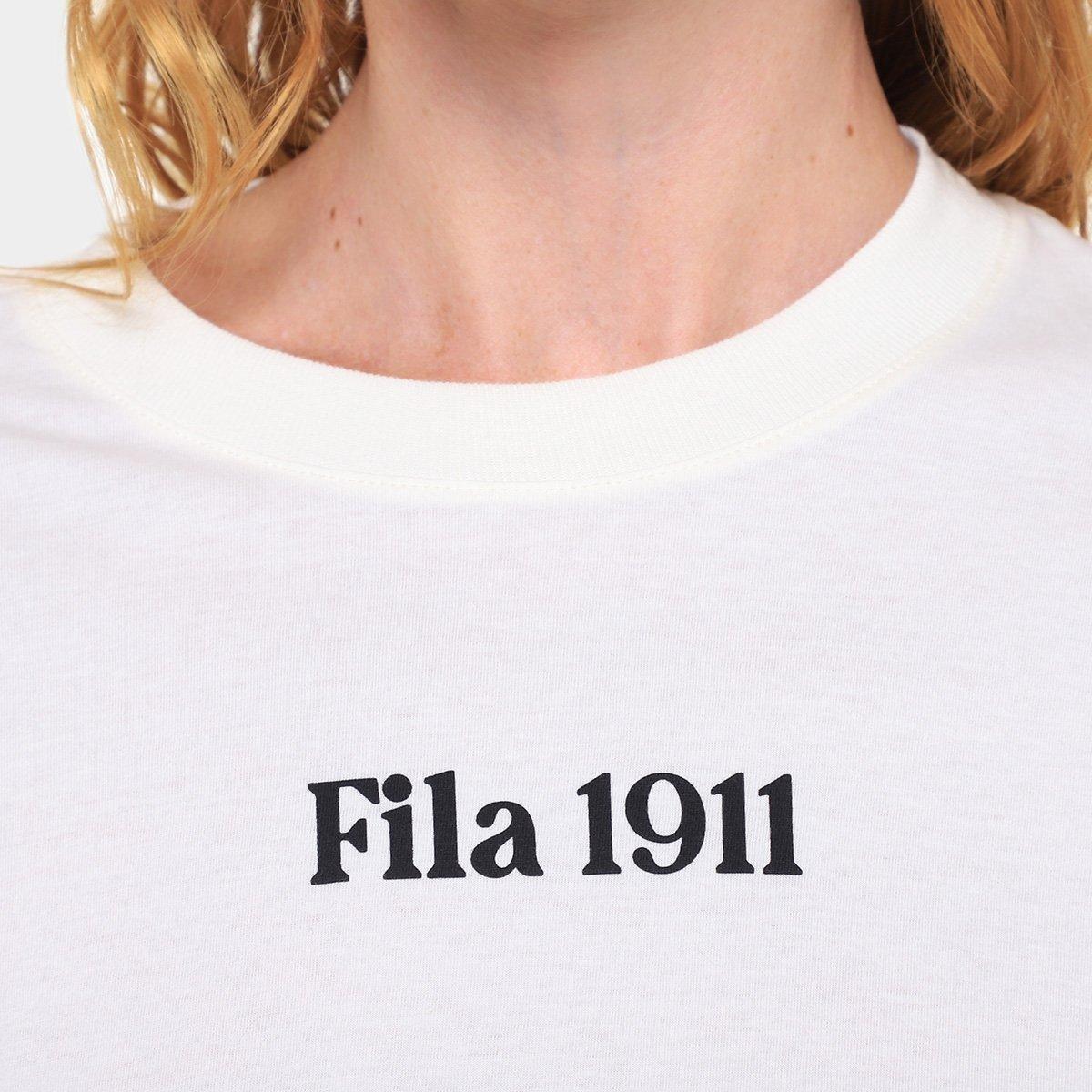 Camiseta Fila Over Union 1911 Feminina - 3