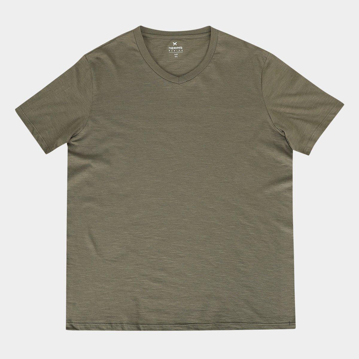 Kit Camiseta Hering C/ 3 Peças Masculina - 3