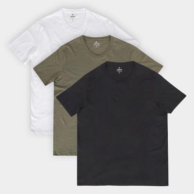 Kit Camiseta Hering C/ 3 Peças Masculina