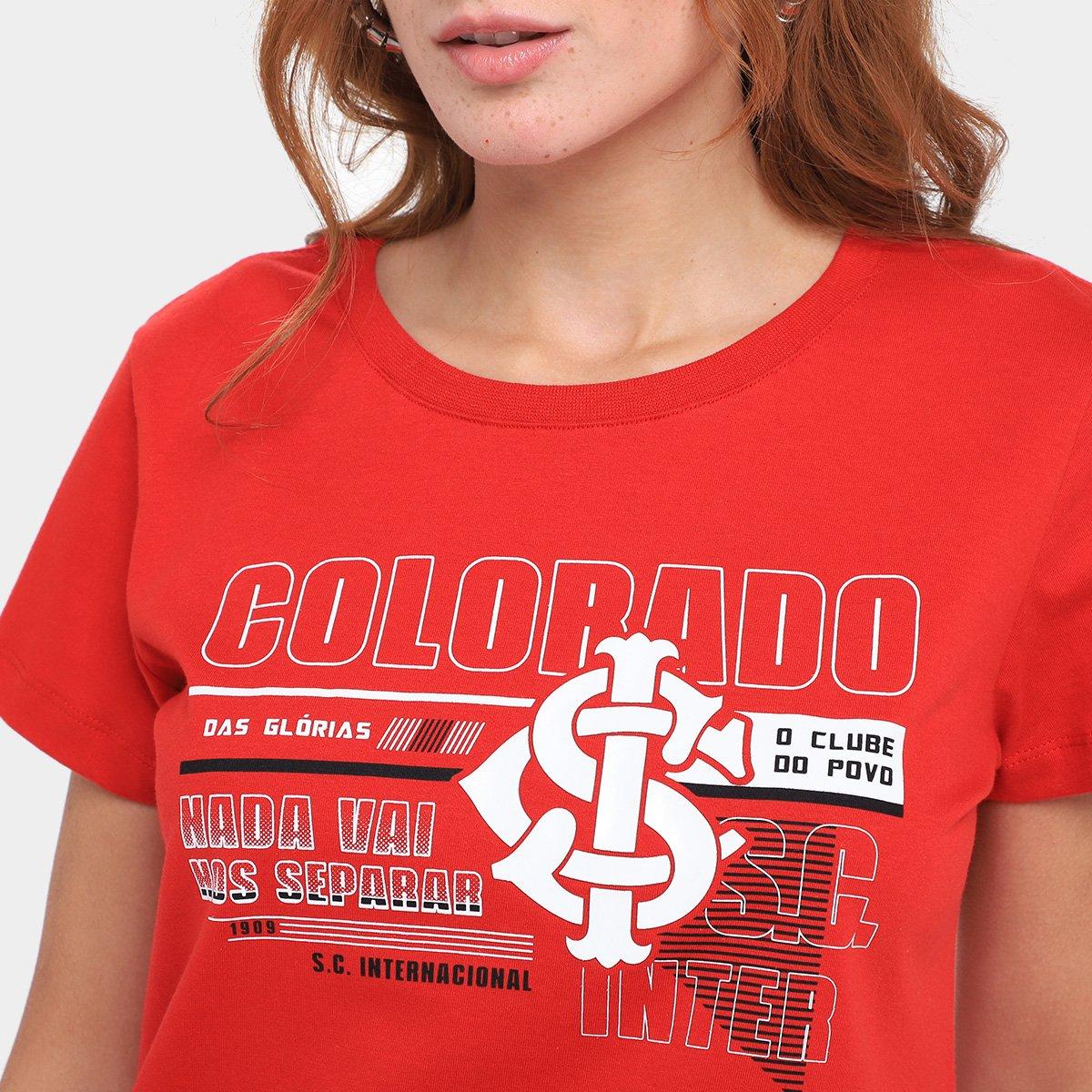 Camiseta Baby Internacional Clássica Feminina - 3