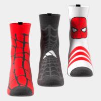 Kit Meia Infantil Adidas Homem-Aranha Com 3 Pares - 1