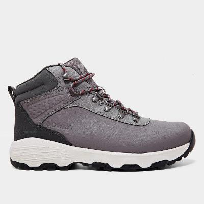 Bota Couro Columbia Newton Wander LTR Waterproof Masculina