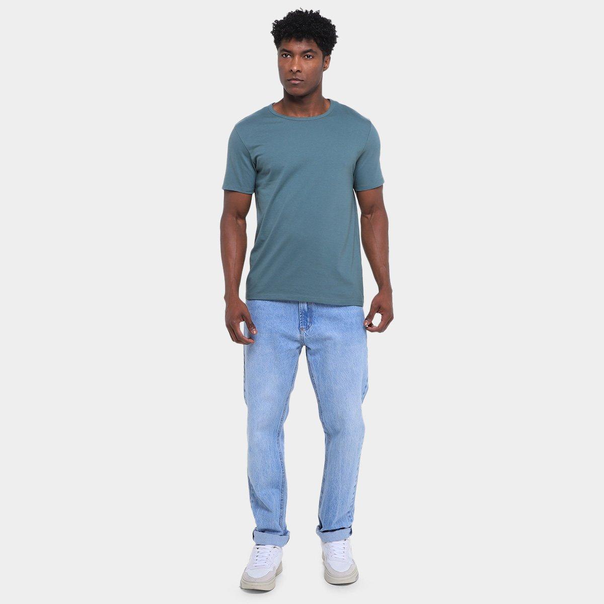 Camiseta Hering Lisa Masculina - 4