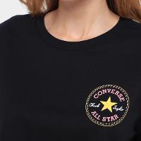 Camiseta Converse Go-To As Pach Cropped Feminina - 3