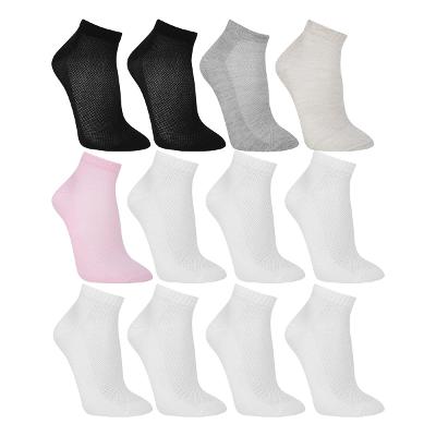 Kit Meia Cano Baixo Cia da Meia 12 Pares Feminina