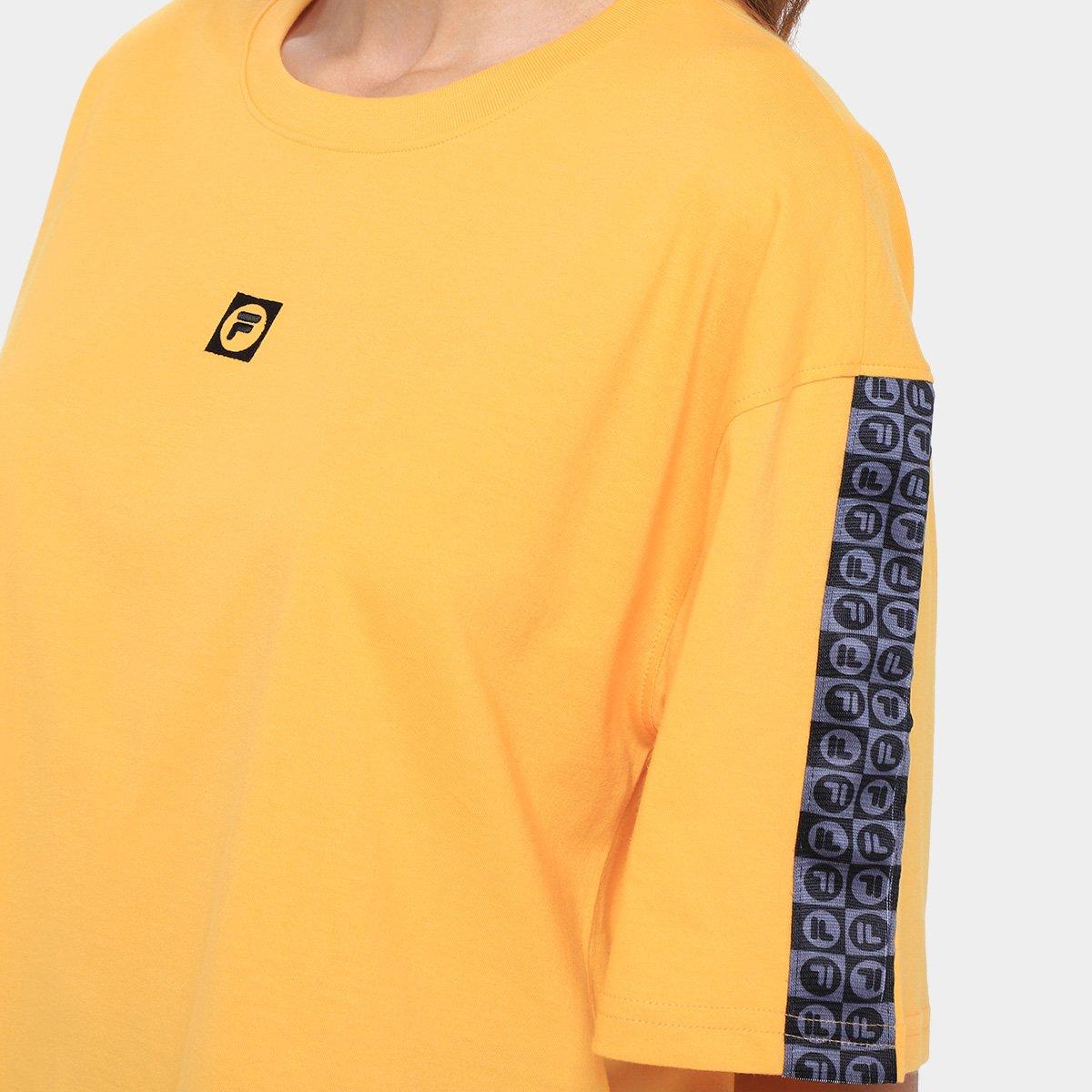 Camiseta Fila Letter Tape II Feminina - 3