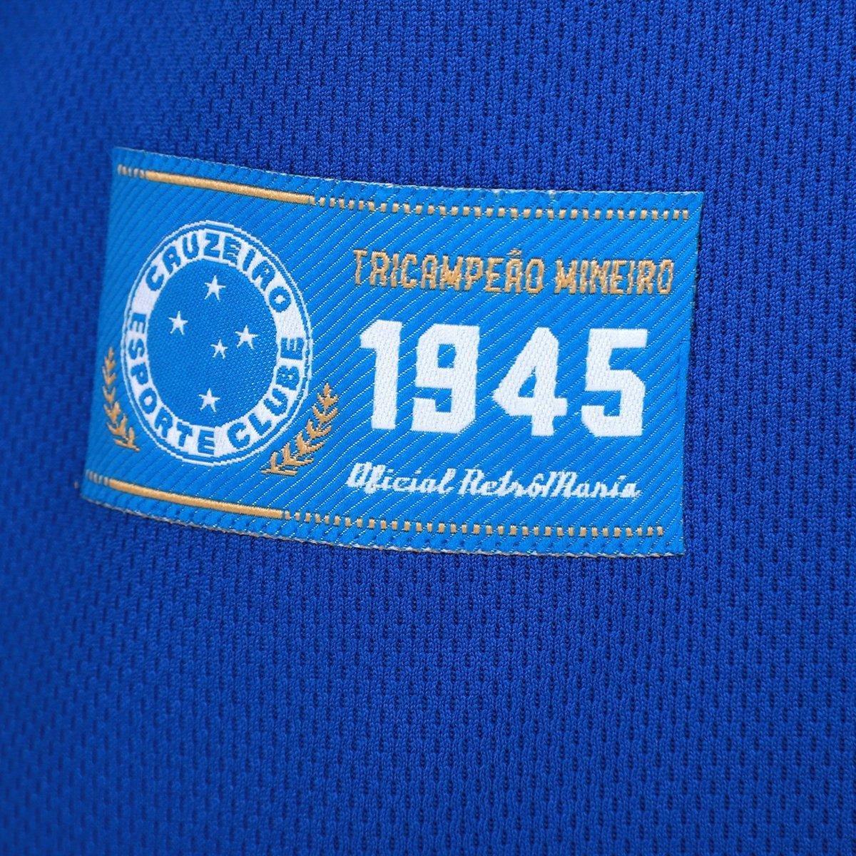 Camiseta Cruzeiro 1945 Retrômania Masculina - 4