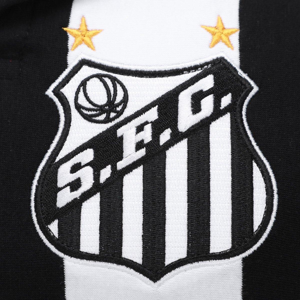 Camisa Polo Santos 2010 Listrada Retrômania Masculina - 3